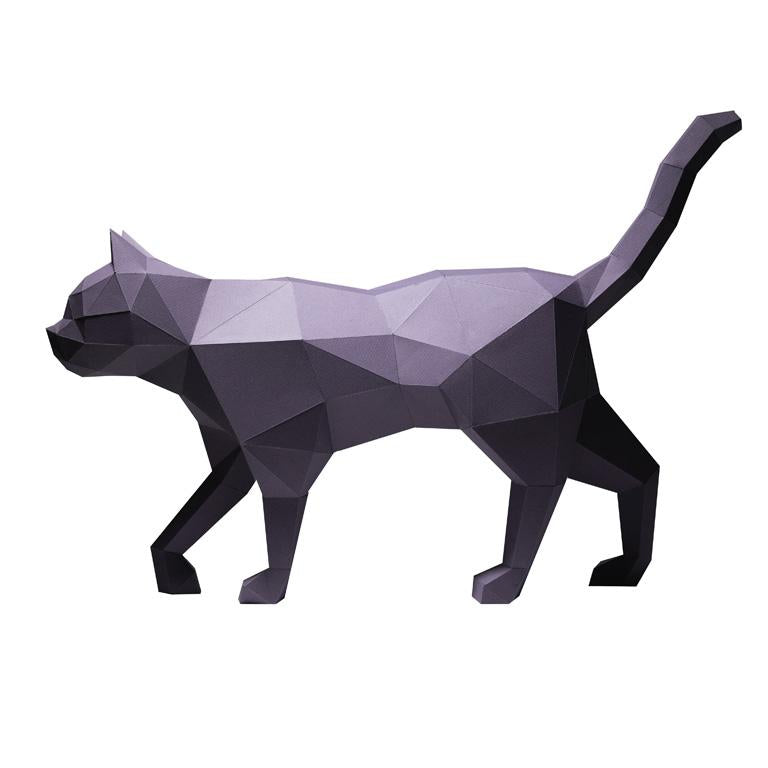 Black Cat Model | 3D Papercraft Cat